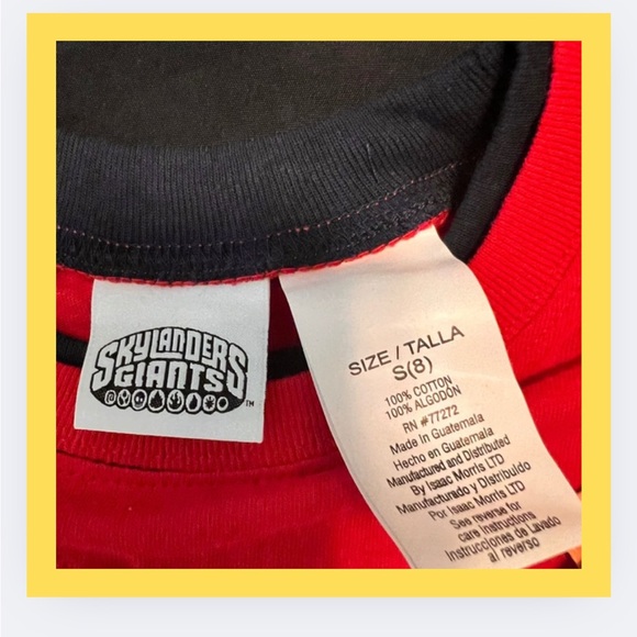 NWT - Skylanders Giants Red T-Shirt - Picture 5 of 6